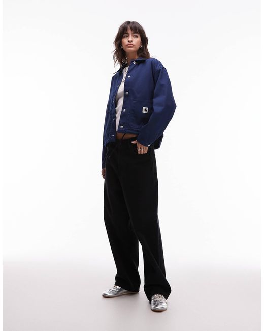 Carhartt Blue – schlichte hemdjacke