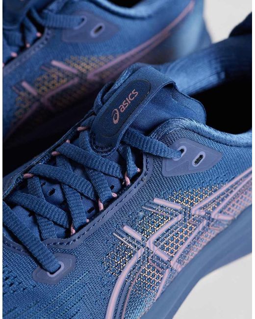 Asics Blue Gel-kayano 33 Running Trainers