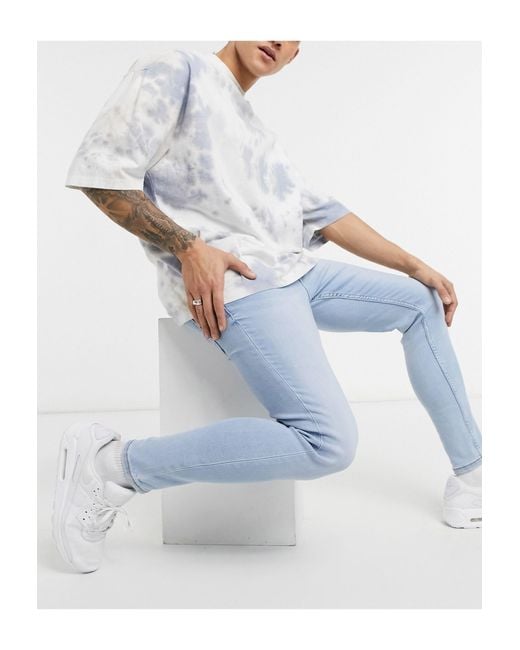 Bershka Denim Super Skinny Fit Jeans in 