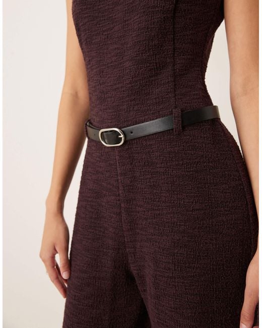 Mango Natural – ärmelloser jumpsuit aus baumwollmix