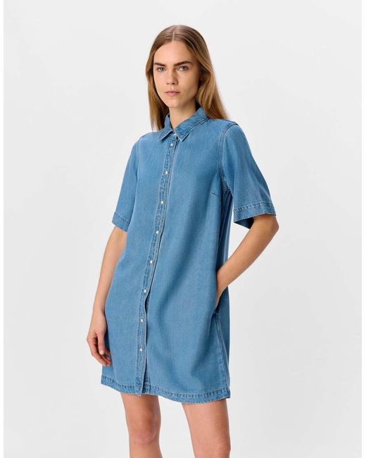Object Blue Mini Dress
