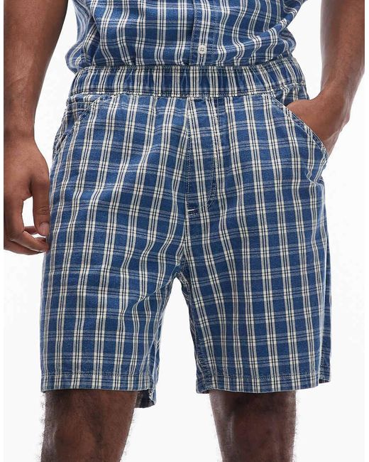 Levi's Blue Workwear Co-Ord Pull On Shorts for men