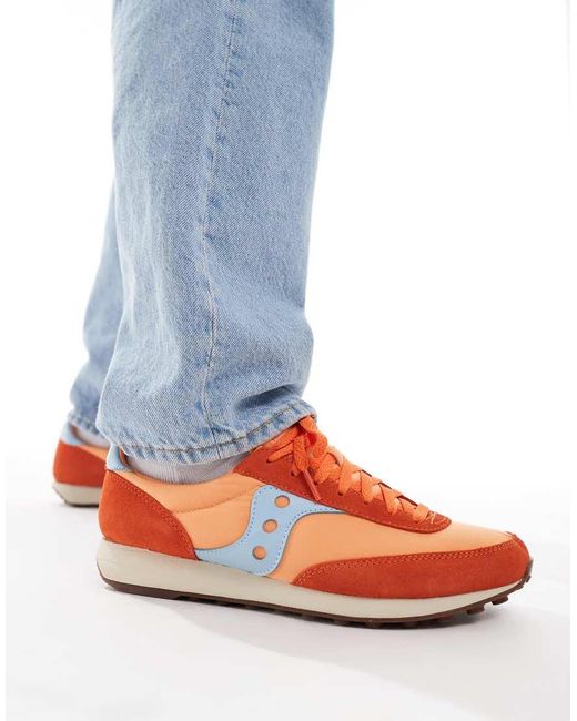 Saucony Blue Trainer 80 Trainers for men
