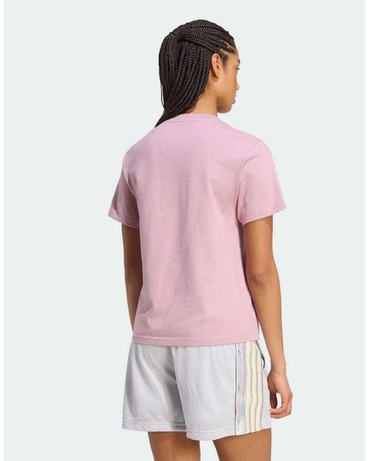 Adidas Originals Red Food Regular Graphic T-shirt