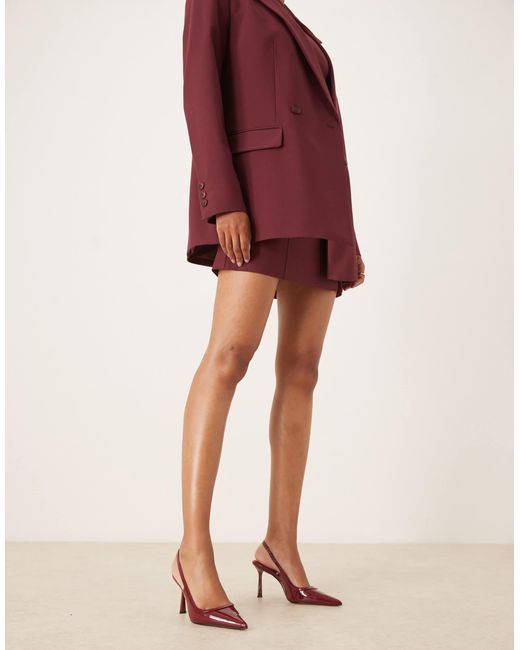 ASOS Brown – piper – high heels