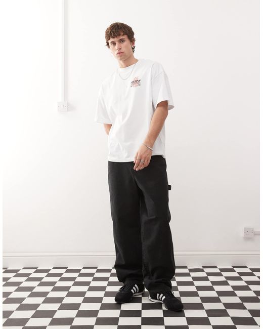 Vertere Berlin – oversize-t-shirt in White für Herren
