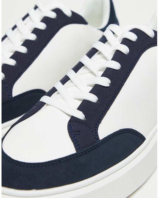 ASOS Metallic Lace-up Sneakers for men