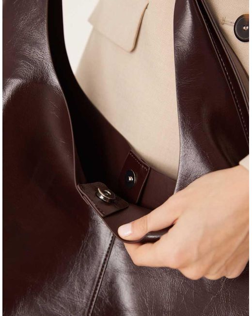 Gina Tricot Natural Slouchy Tote Bag
