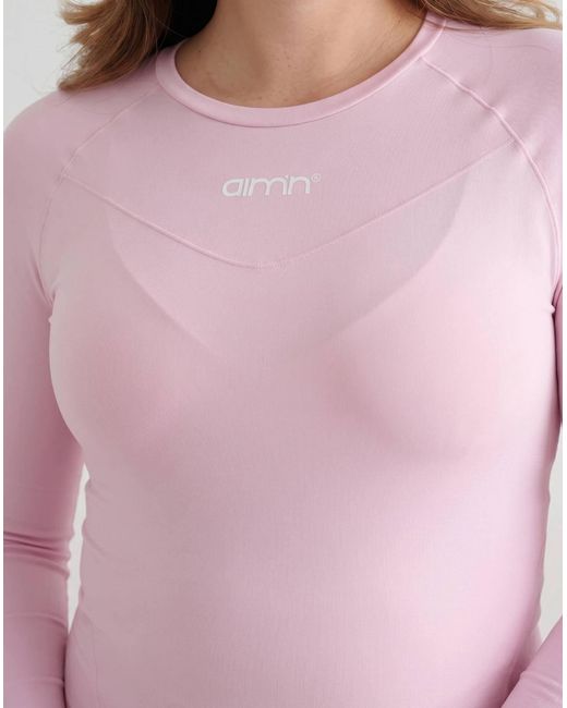 Top Aim'n en coloris Pink
