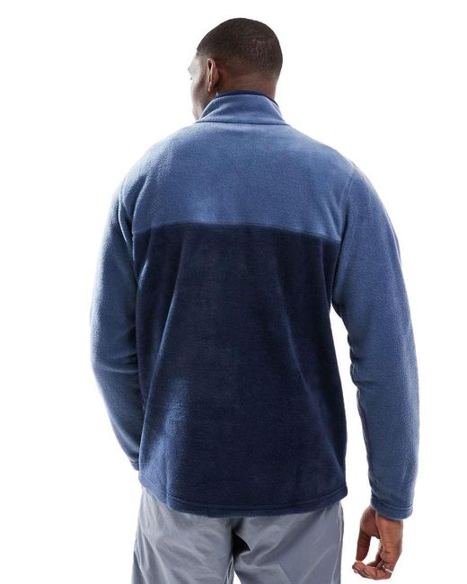 Columbia Blue Steens Mountain Half Snap Ii for men