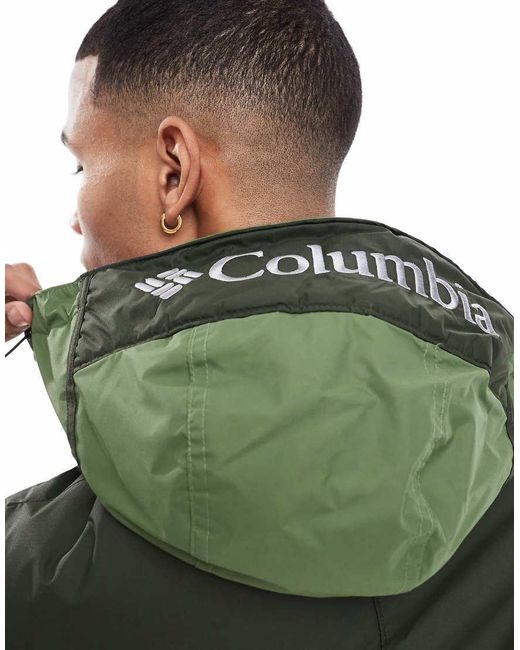 Columbia Green Challenger Insulated Pullover for men