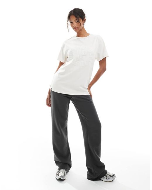Superdry White Athletic Tonal Oversized T-Shirt