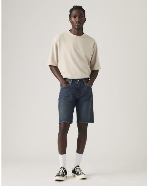 Levi's Blue 405 Standard Shorts for men