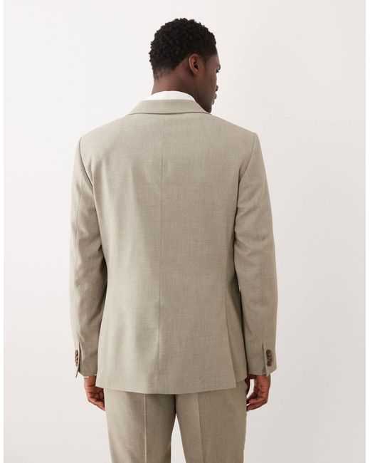 Veste ASOS pour homme en coloris Natural