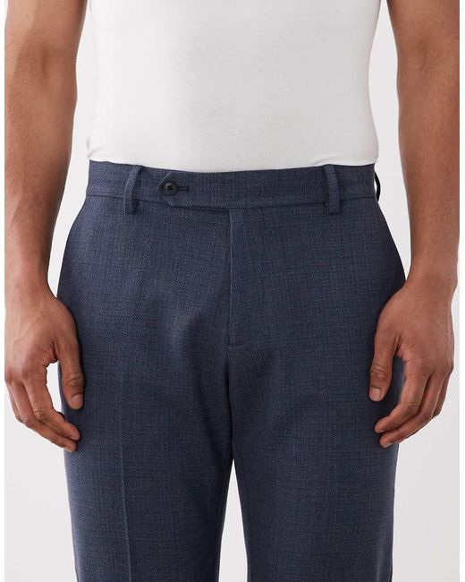 ASOS Blue Slim Suit Pants for men