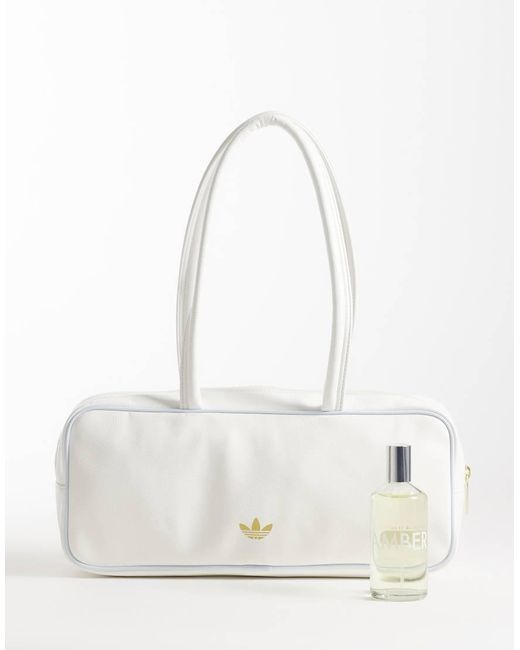 Adidas Originals White Rectangle Shoulder Bag