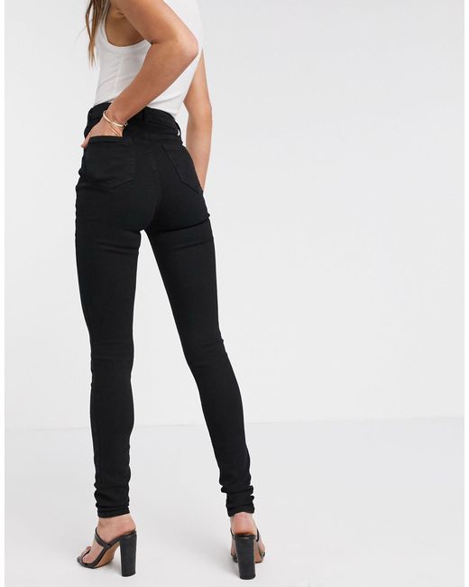 black disco jeans
