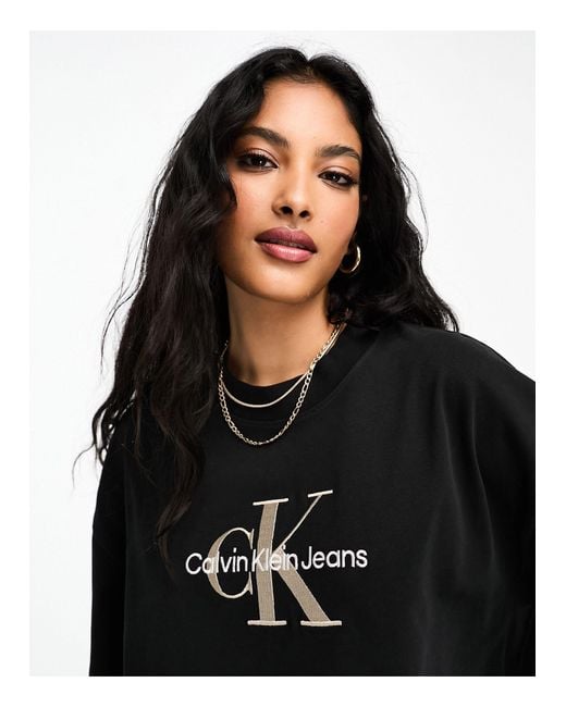 Calvin Klein Black Premium Monologo T-shirt
