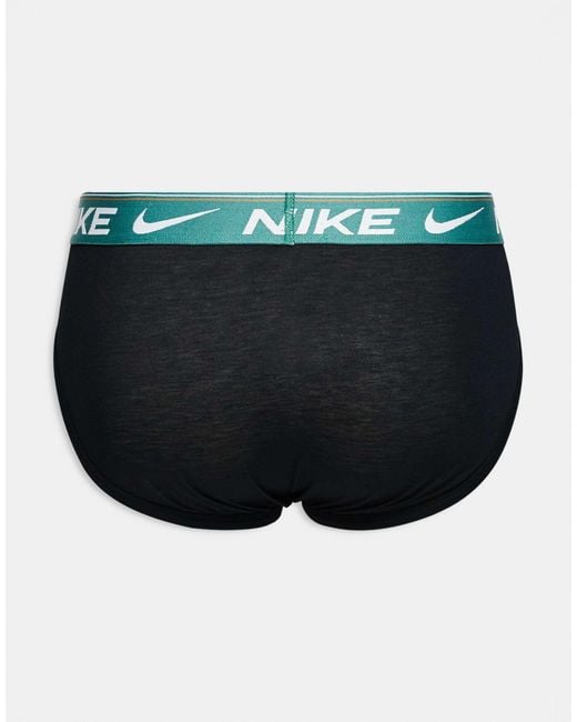 Nike – ultra comfort – 3er-pack hüftslips in Black für Herren