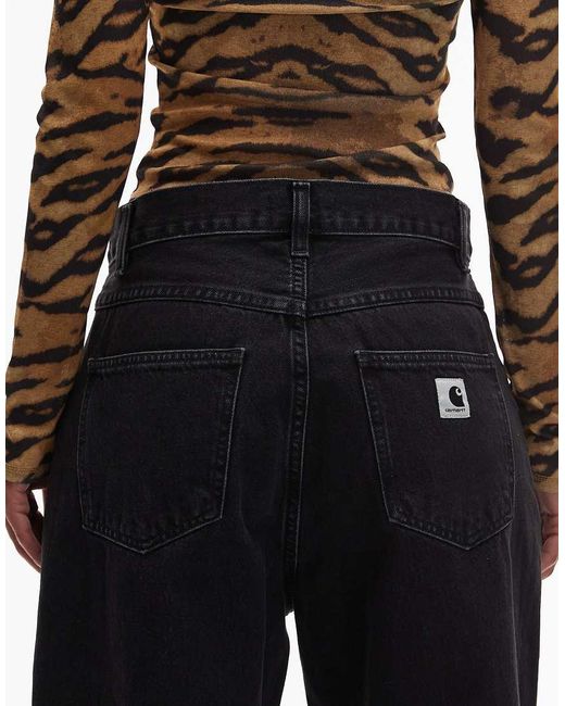 Carhartt Black Brandon Loose Straight Fit Jeans