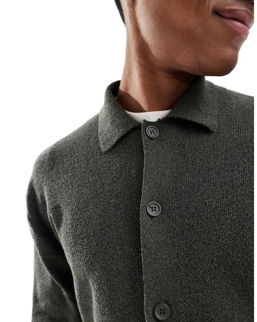 River Island Multicolor Collared Cardigan for men