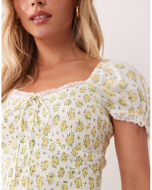 Nobody's Child Petite Natural Savanna Midi Dress