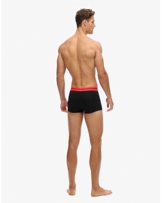 Superdry Blue Trunk Triple Pack for men