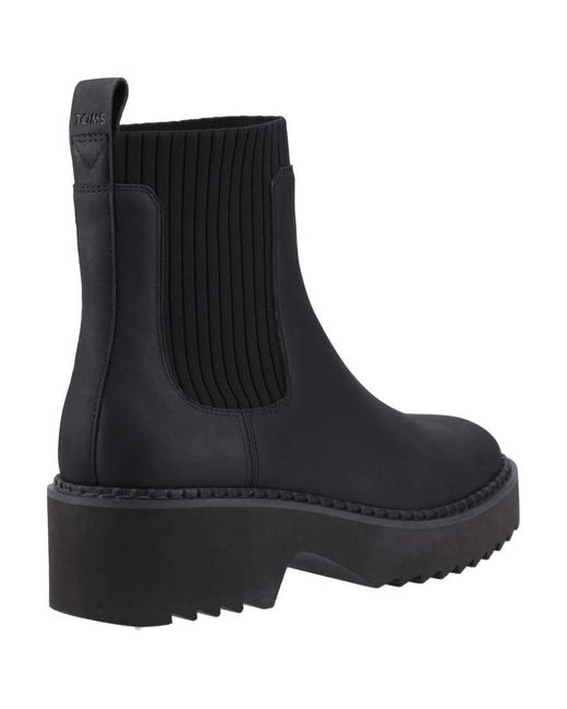 TOMS Black Millie Ankle Boot