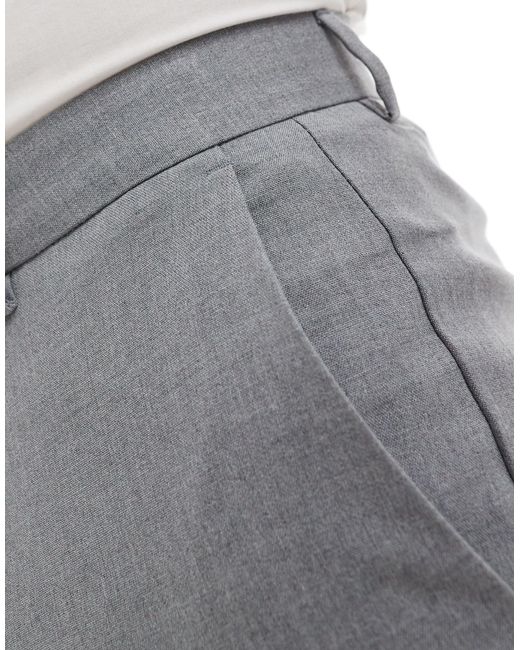 ASOS Gray Skinny Suit Trousers for men