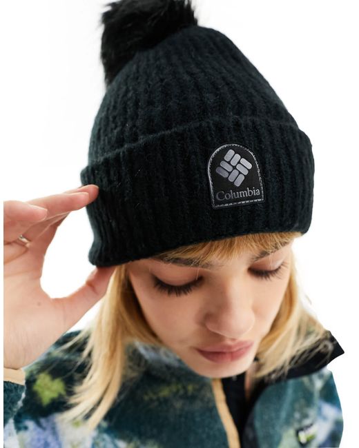 Columbia Green – winter blur – strickmütze