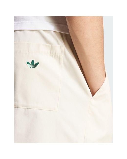 Leisure league - pantaloncini bianchi di Adidas Originals in White da Uomo