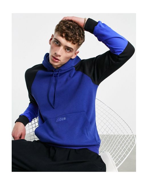 blocked hoodie