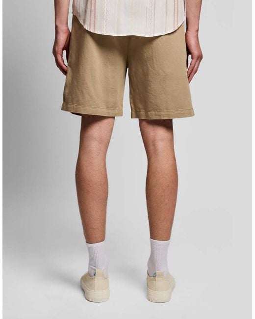 Lyle & Scott White Shorts Linen Short for men