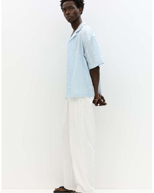 Stwd di Pull&Bear in White da Uomo