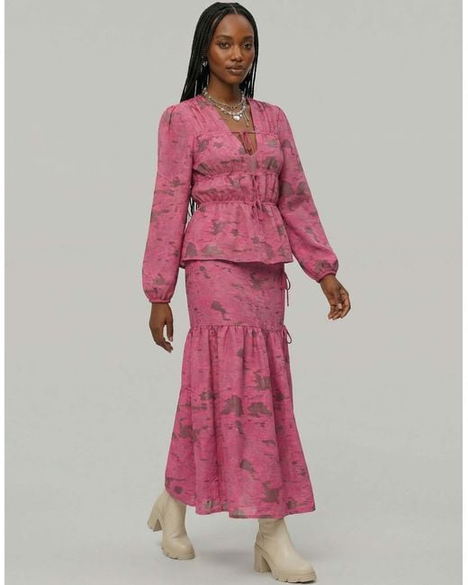 HYPEDROP Pink – hemdbluse