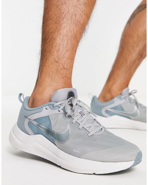Nike Downshifter 12 Trainers in Grey for Men | Lyst Australia