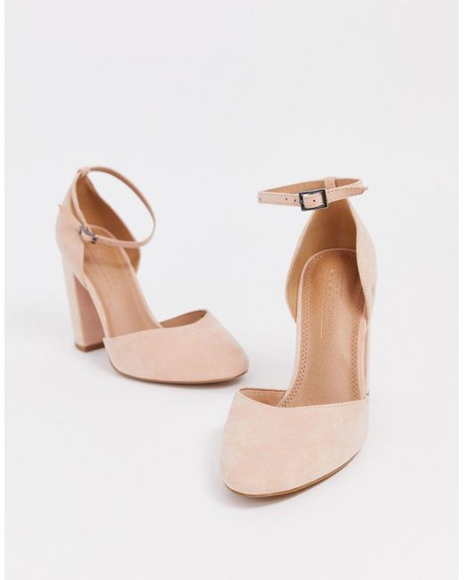 asos beige heels
