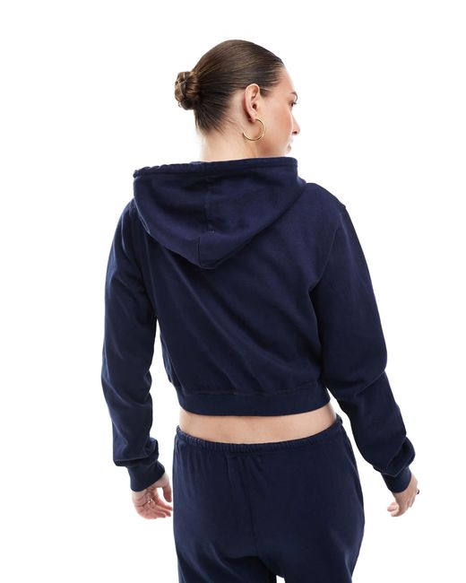 Pull&Bear Blue – kapuzenjacke