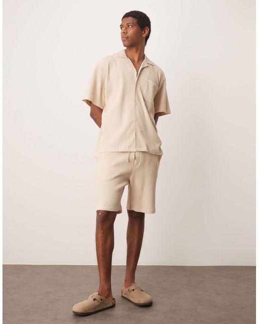 SELECTED – hemd in Natural für Herren