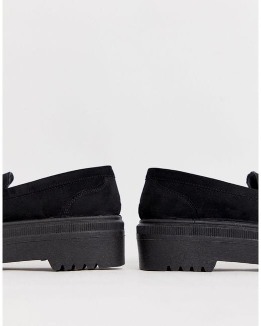 wide fit chunky loafers