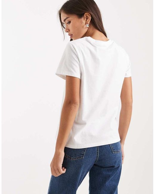 Levi's White Perfect Logo T-shirt