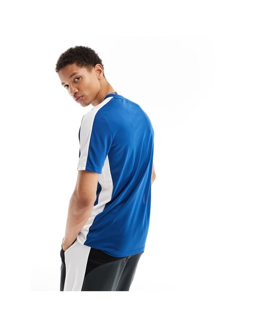 Academy dri-fit - t-shirt a pannelli di Nike Football in Blue da Uomo