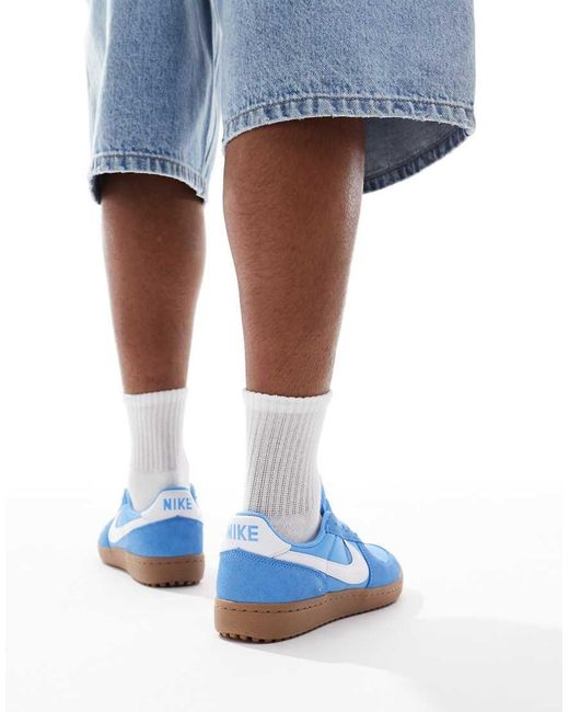 Nike Blue Field General Trainers