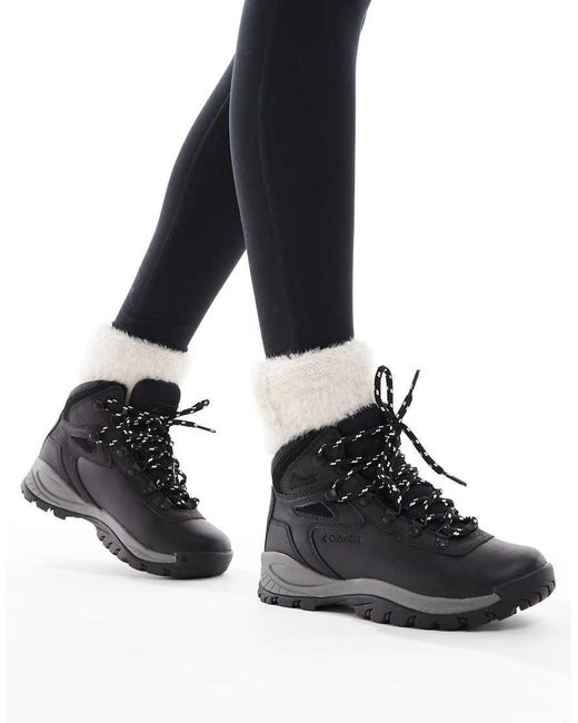 Columbia Black Newton Ridge Plus Boots