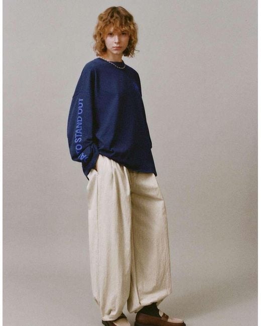 Pull&Bear Blue Stwd Graphic T-Shirt