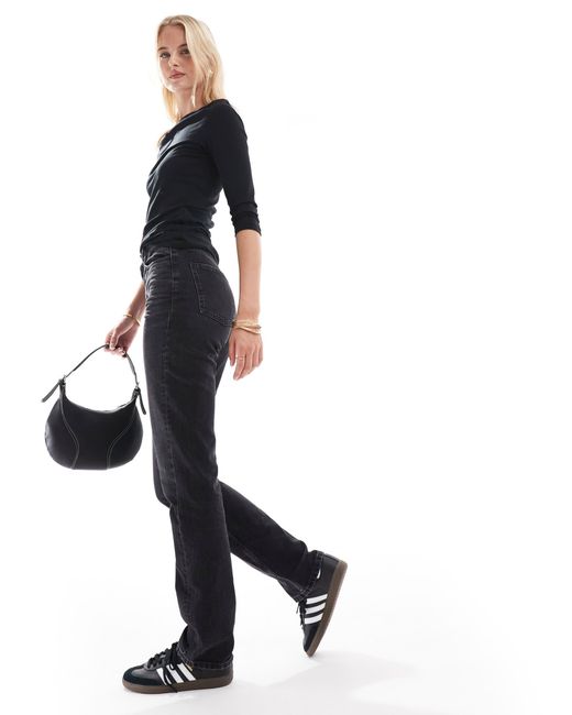 ASOS Blue Asos Design Tall 90S Straight Jeans