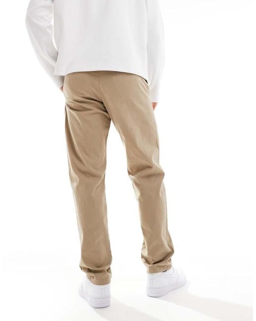 JJ Rebel White Loose Fit Chino for men