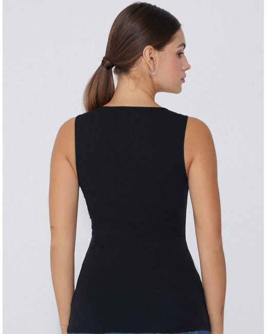 Tezenis Blue Camisole With Wide Straps