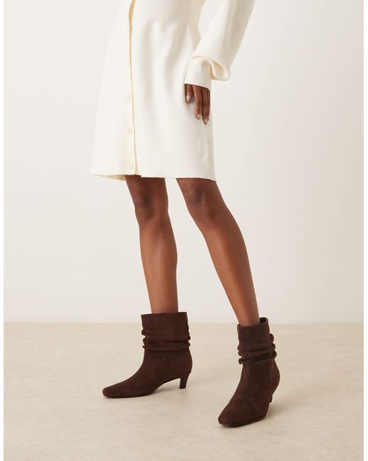 Glamorous Brown – stiefeletten
