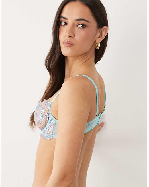 Ann Summers Blue Euphoric Non Padded Balcony